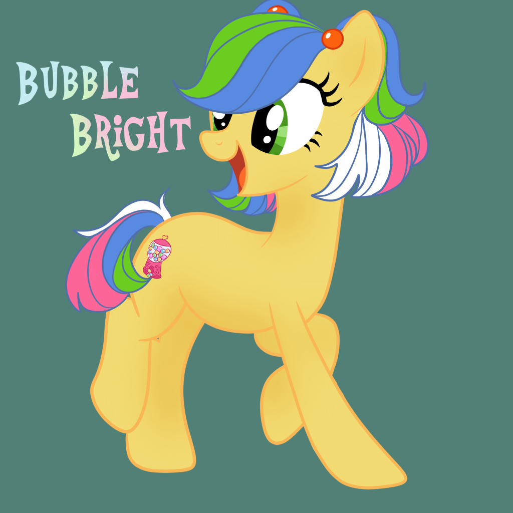 Bubble Bright character design.